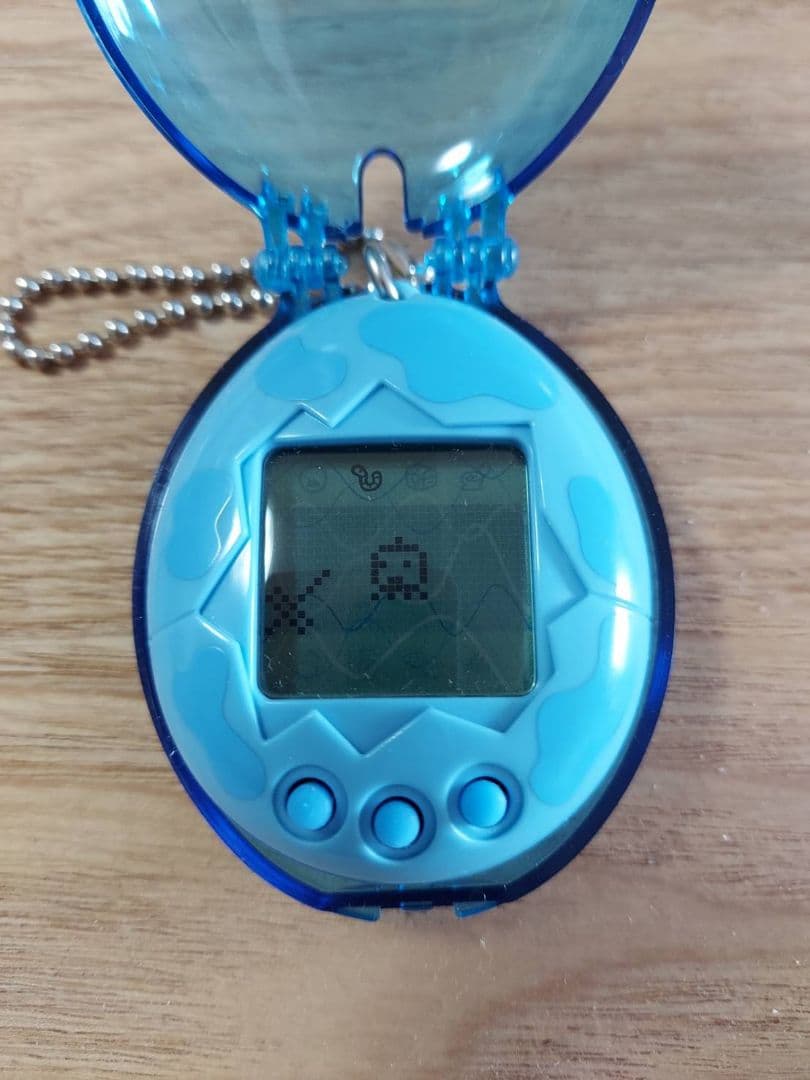 海で発見！　たまごっち　専用ケース　セット出品　オマケシール付き