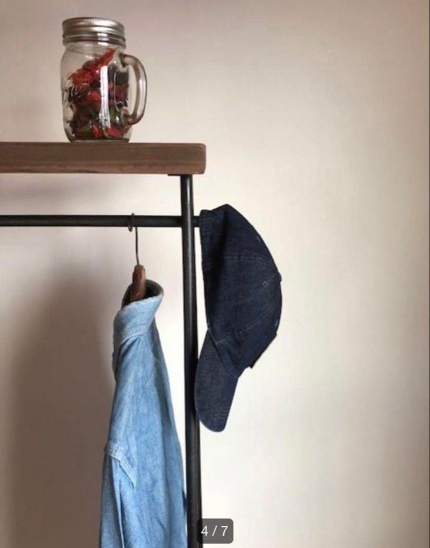 L*)様 貴重 数量限定価格 特別価格 特大 ハンガーラック 古材 収納