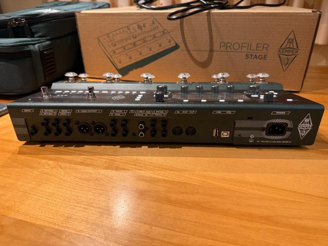 バンオンKemper PROFILER STAGE 有料Rig多数 バッグ