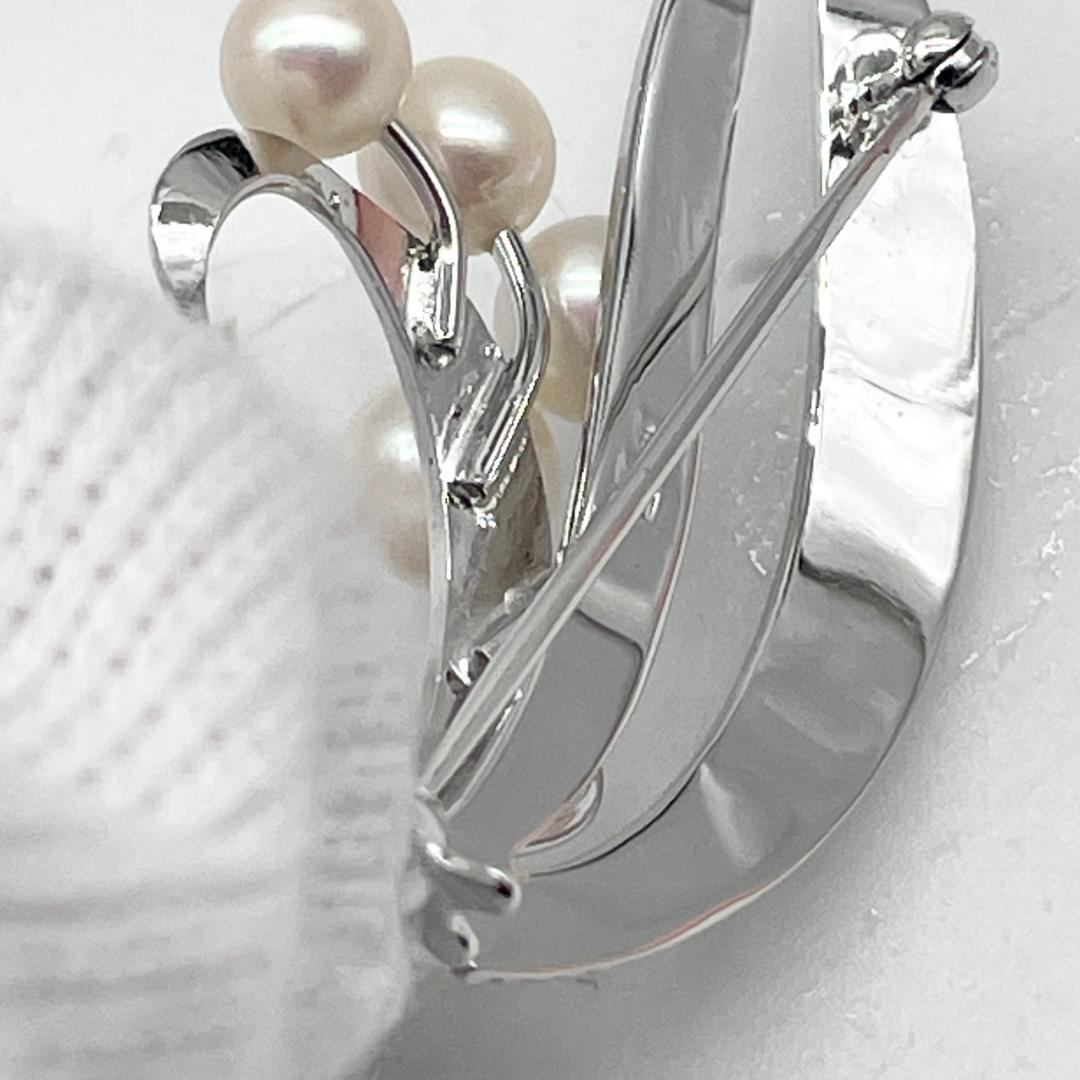 極美品 最高級】ミキモト ブローチ パール 愛子様 ご着用 5珠