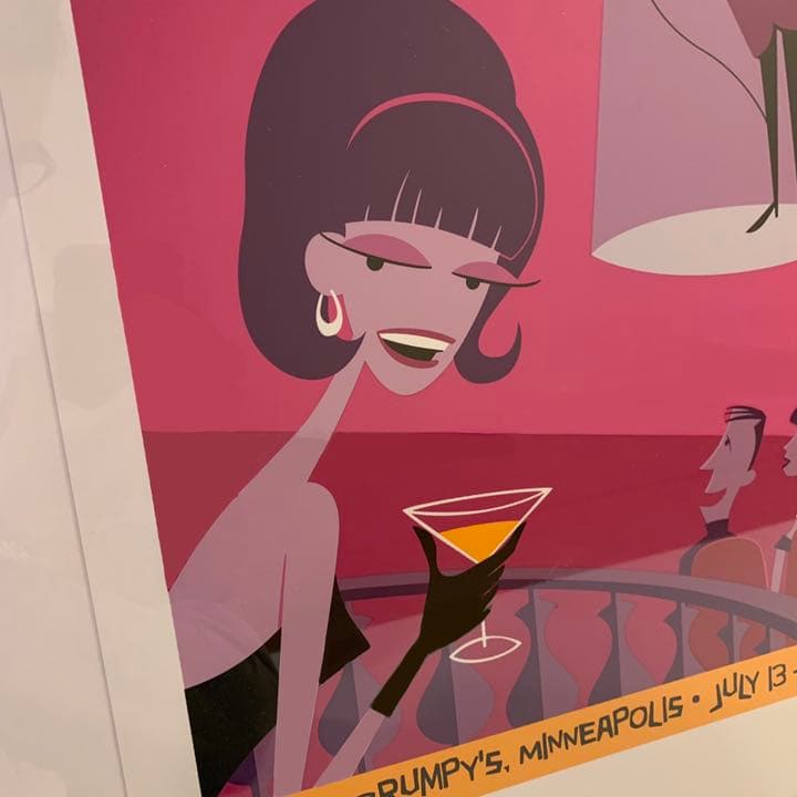 貴重　Shag シャグ シルクスクリーンポスター　ナンバーリング. #004