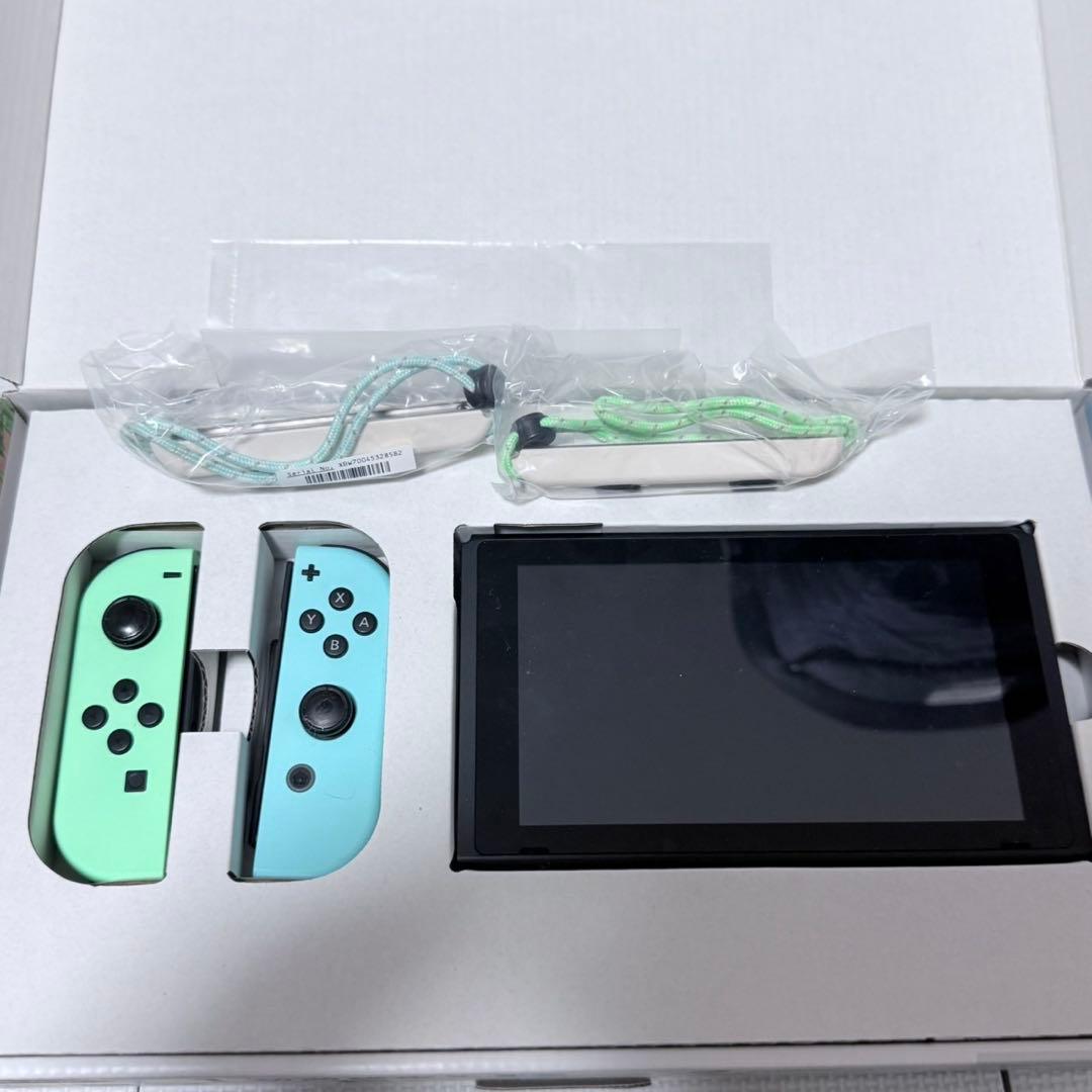 Nintendo Switch本体　あつもりデザイン