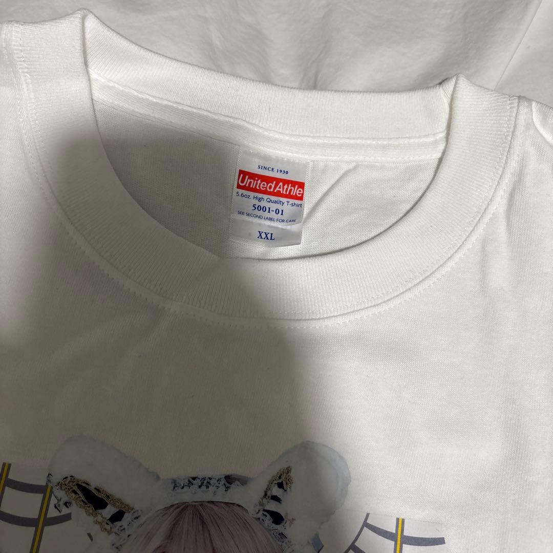 夜光性アミューズ　白空こあい　サイン入り推しT