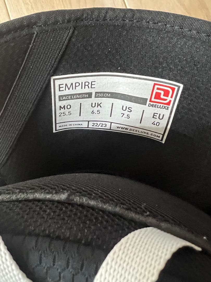 【雪坊主さん専用】ディーラックス Empire スノーボードブーツ ブラック