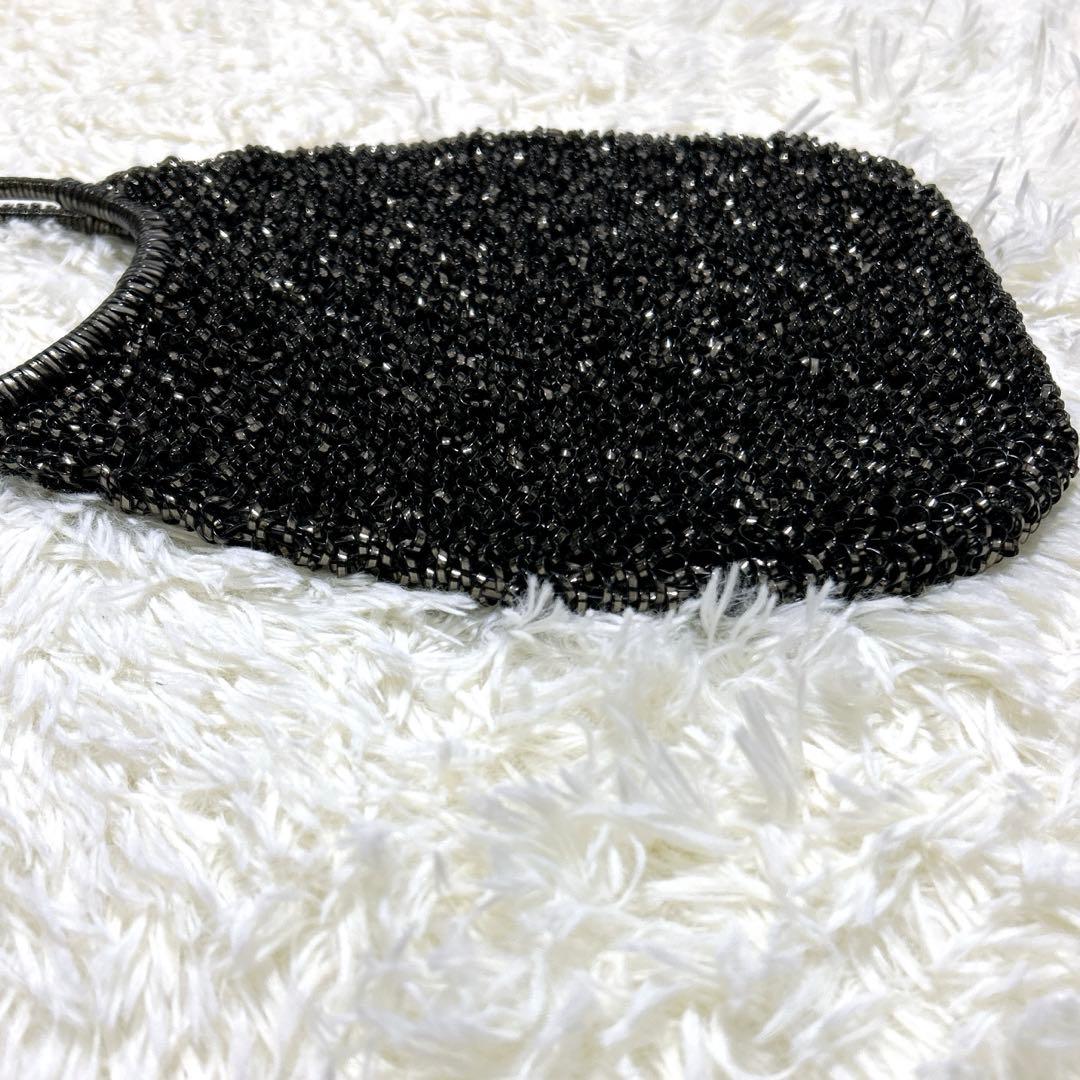 【美品】ANTEPRIMA ワイヤーバック　ブラック スタンダード　ラウンド