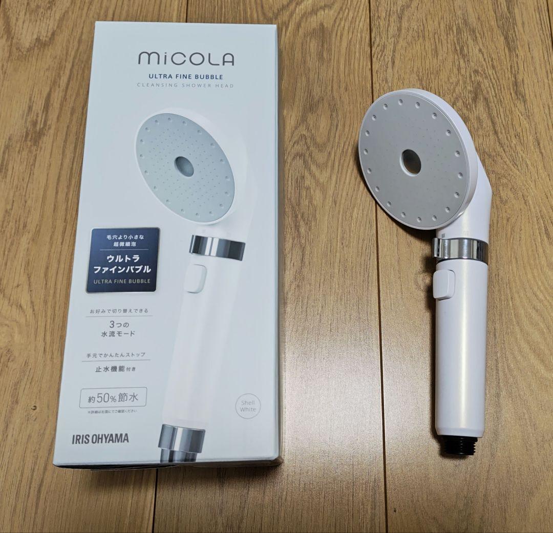 MICOLA ULTRA FINE BUBBLE シャワーヘッド ウルトラファインバブルクレンジングシャワーヘッド｜MiCOLA（ミコラ