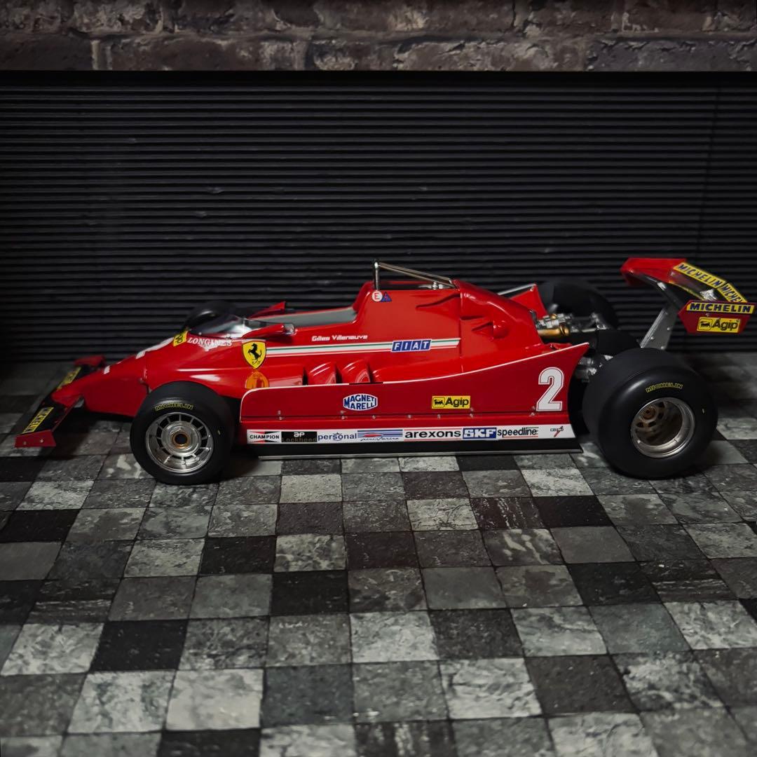 1/18 GP replicas フェラーリ 126C ジル・ヴィルヌーブ
