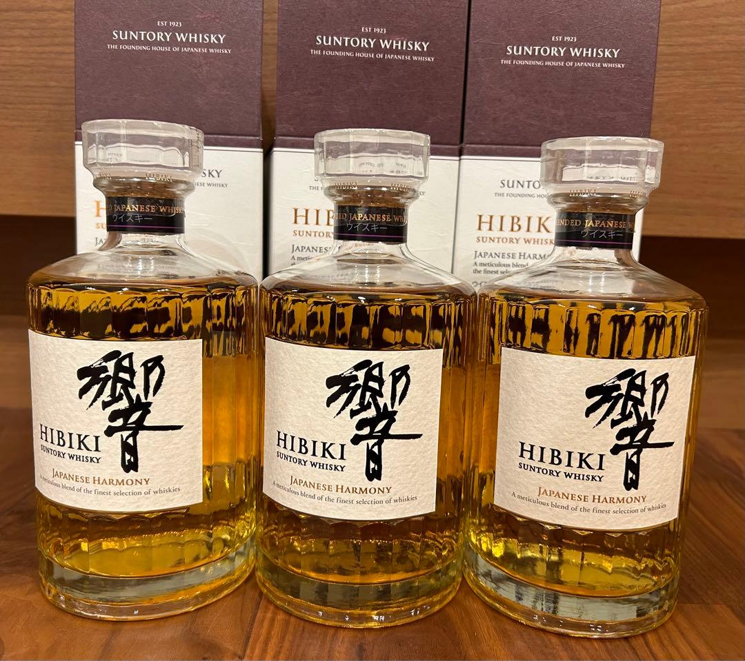ウイスキー 3本SET．サントリー ' 響 ,