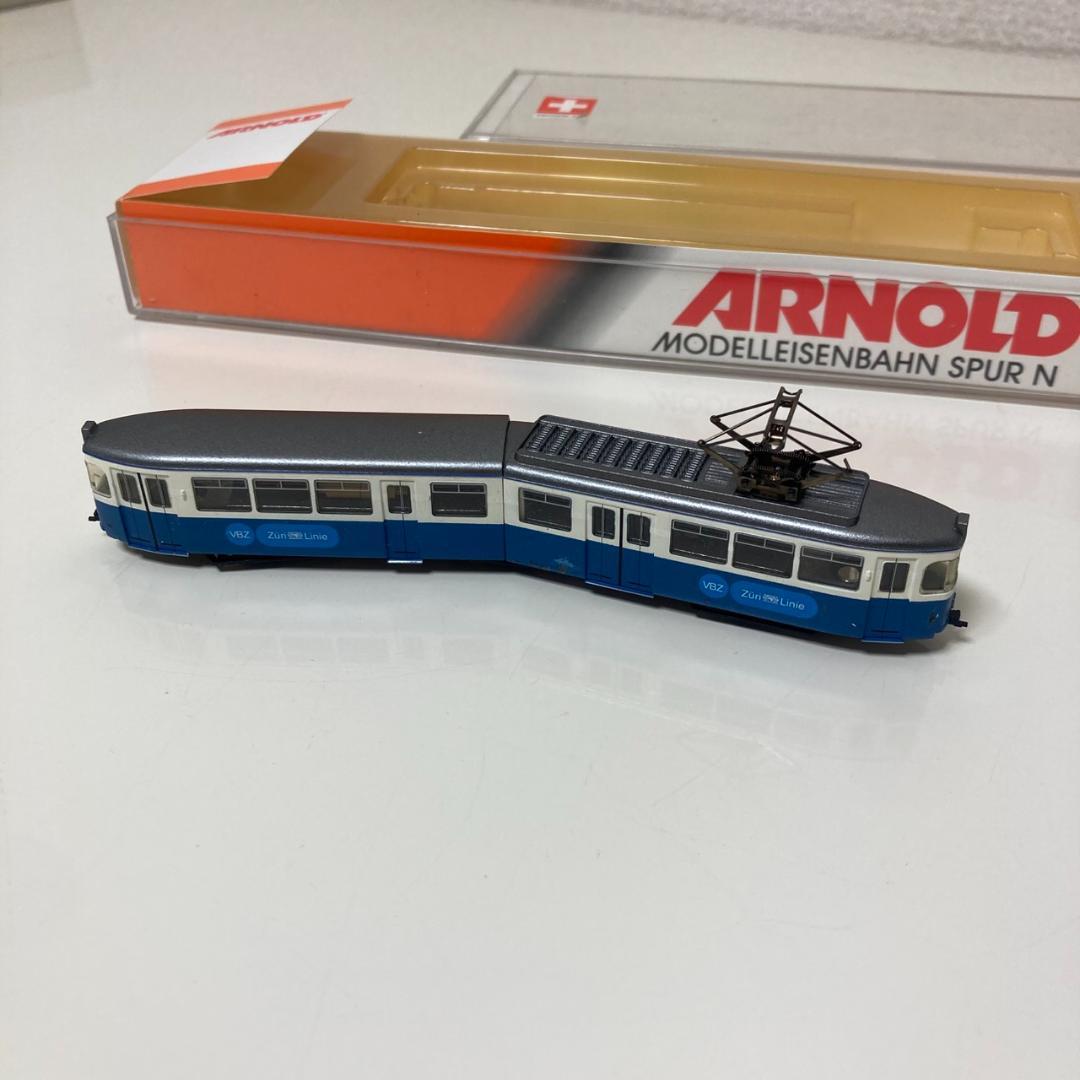 ▽ARNOLD 鉄道模型 Nゲージ チューリッヒ市交通局 路面電車 アーノルド