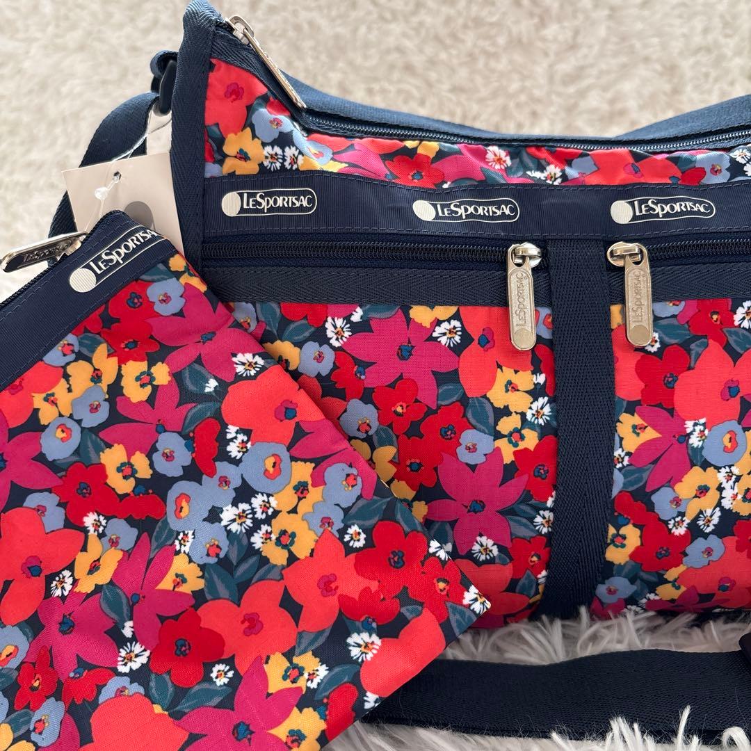 LeSportsac ショルダーバッグ ポーチ付き