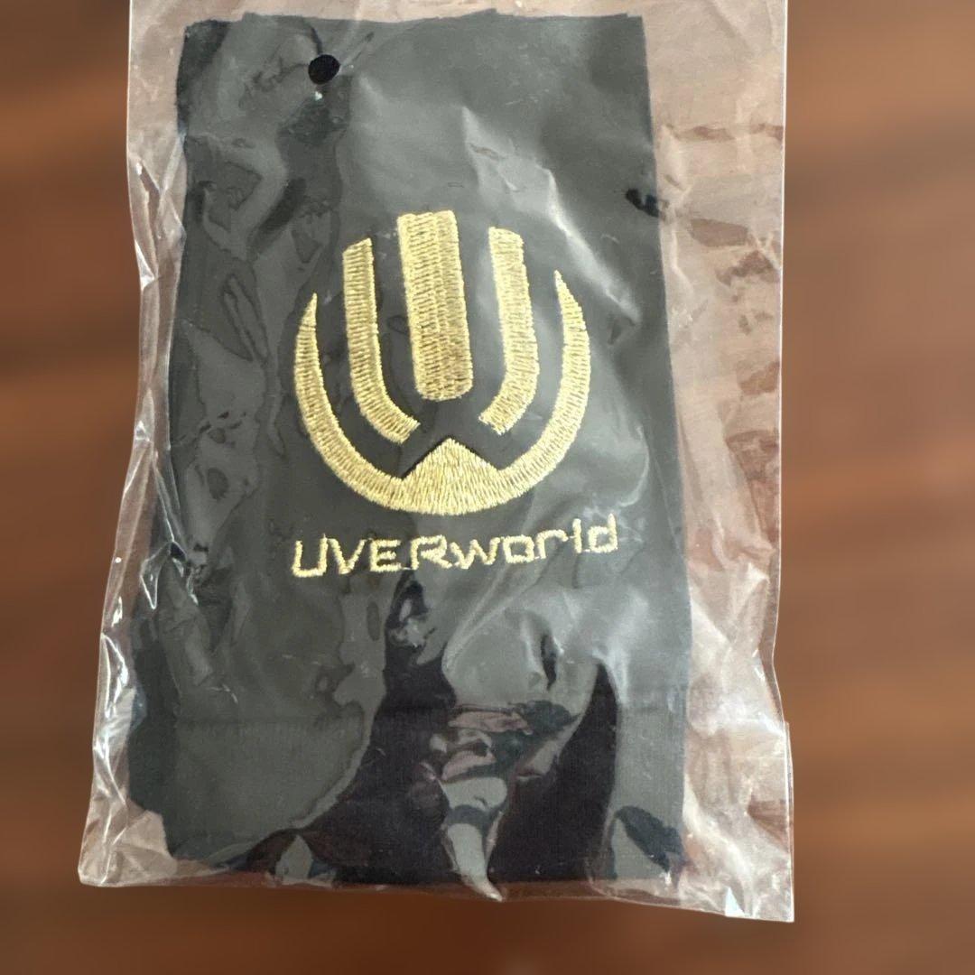 UVERworld 黒の刺繍ロゴアイテム