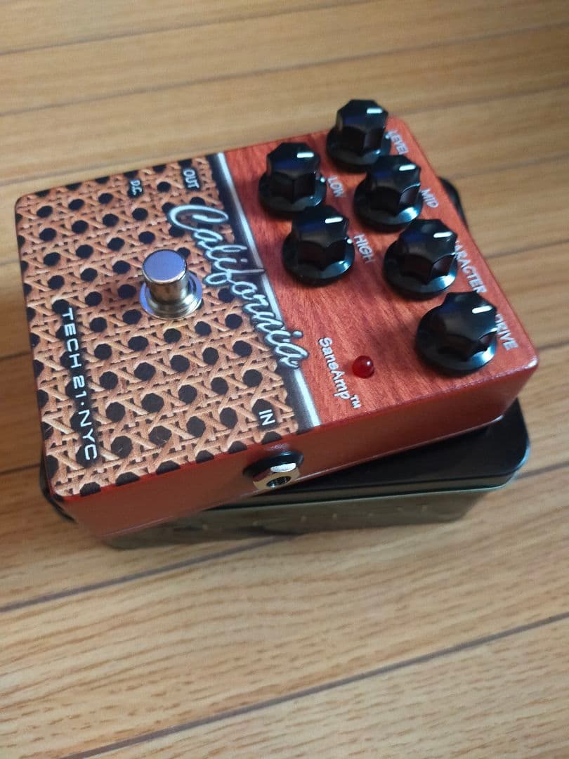 Tech21 SANSAMP California 動作確認済み