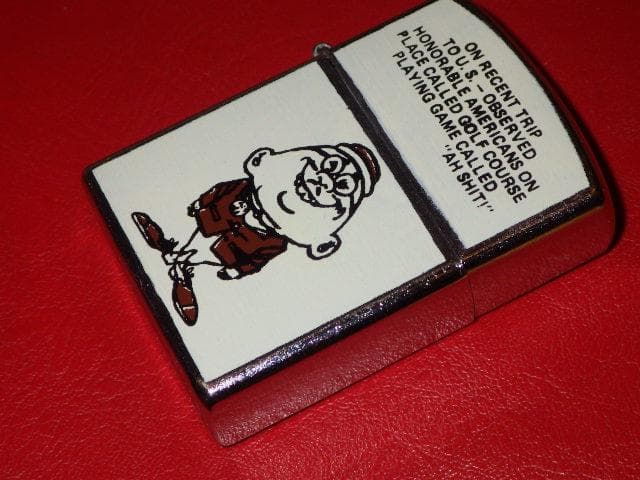 60'S☆Nesor☆ああ、クソっ！と叫ぶゲーム☆オイルライター☆ビンテージ☆