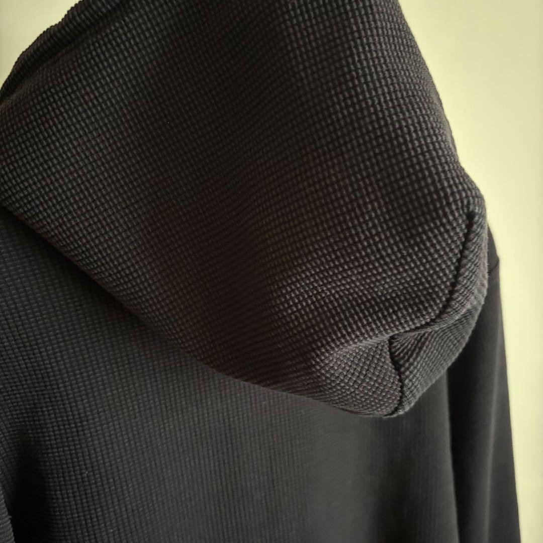 ひ*ち様 DIESEL サーマルジップパーカー ブラック L ディーゼル A00