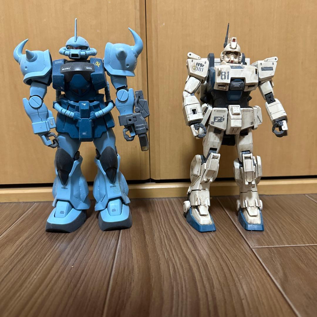 ガンダムez8 グフ・カスタム MG2機セット - メルカリ