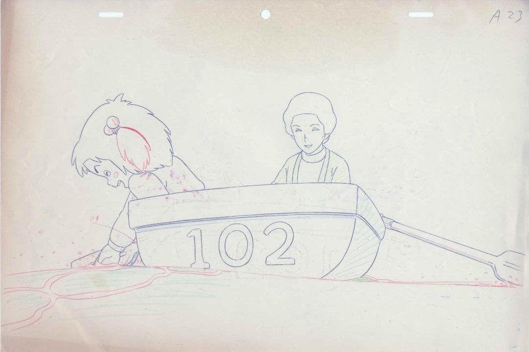 劇場版 じゃりん子チエ セル画