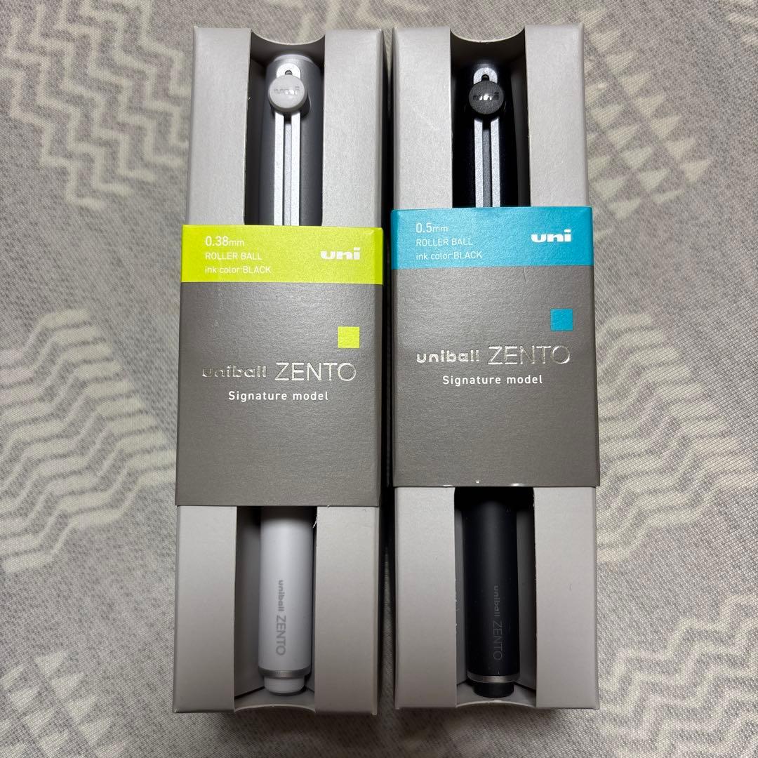 新品】uniball ZENTO ユニボールゼント シグニチャーモデル 2本の通販