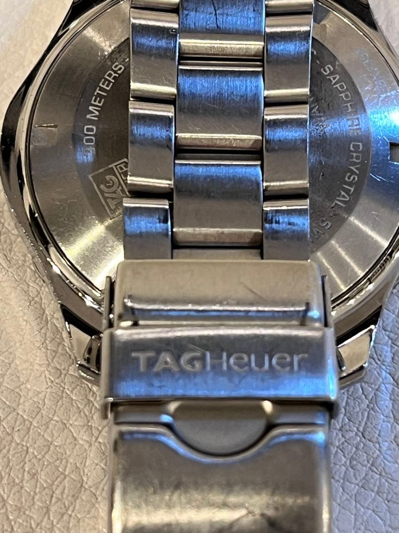 【不稼動品】TAG Heuer タグホイヤーアクアレーサー　自動巻き300m防水