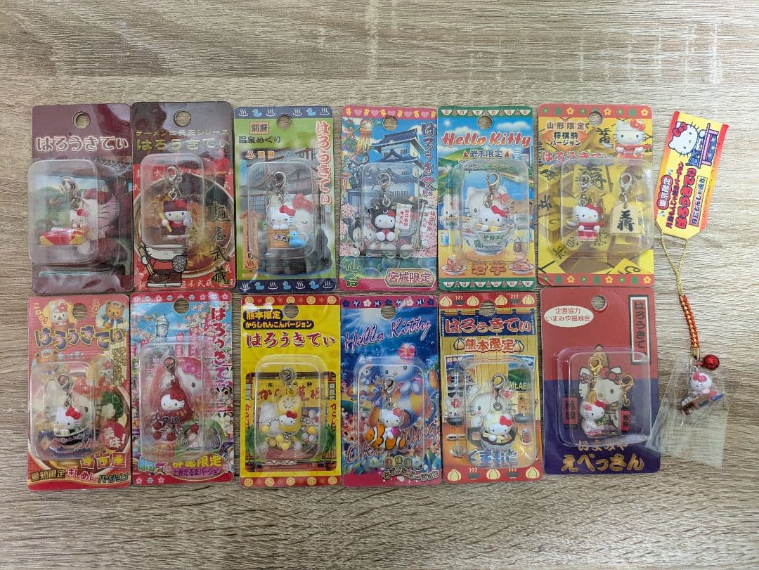 ハローキティご当地ファスナーマスコット