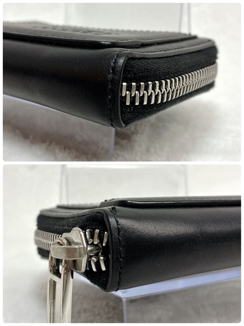 MM6 Maison Margiela ケース　ラウンドジップ　ブラック