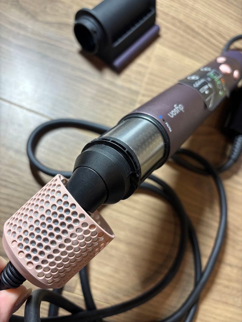 ル*☆様 ダイソンマルチスタイラー　フルセット　さくらチェリー　id HS08