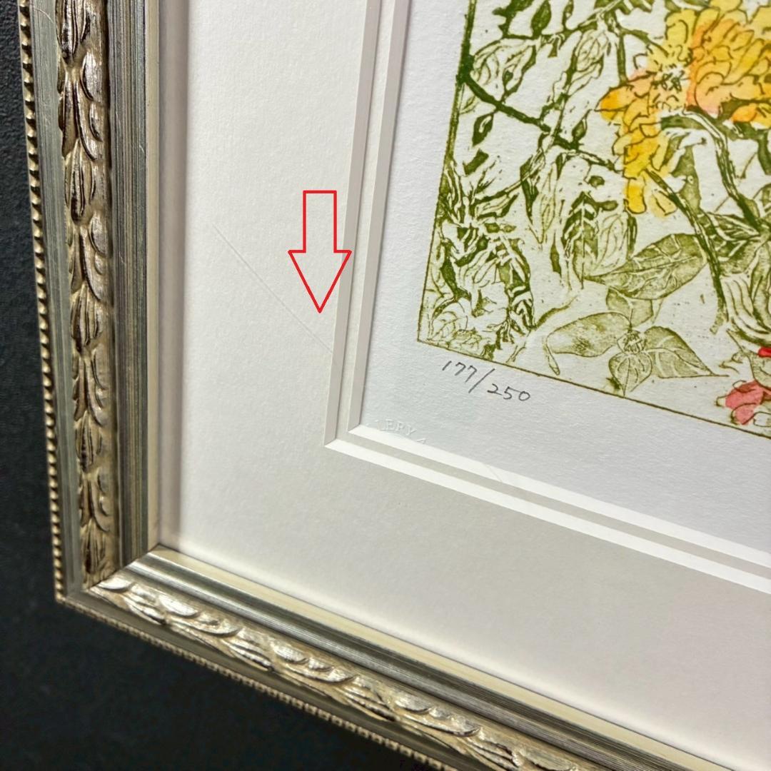 美品 ジョアン・アイザック「The Garden」ジクレー 直筆サイン・保証書