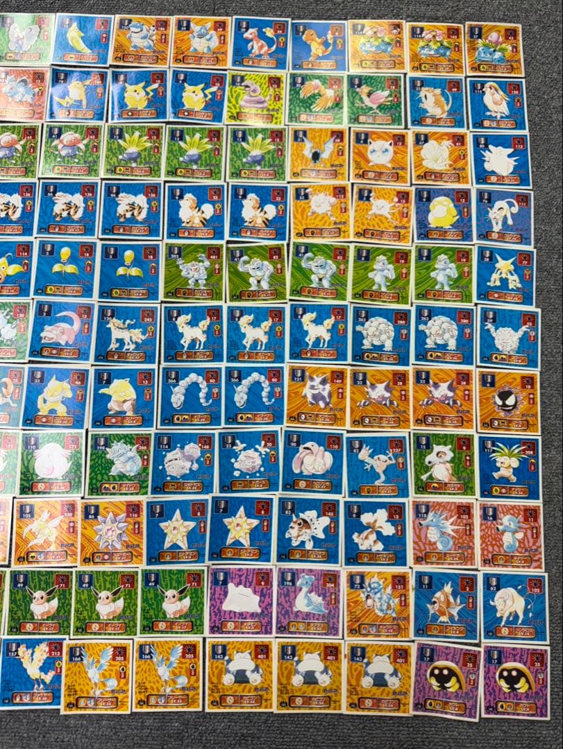 ポケモンシール　最強シール列伝　アマダ　SUPER DX トップサン　763枚