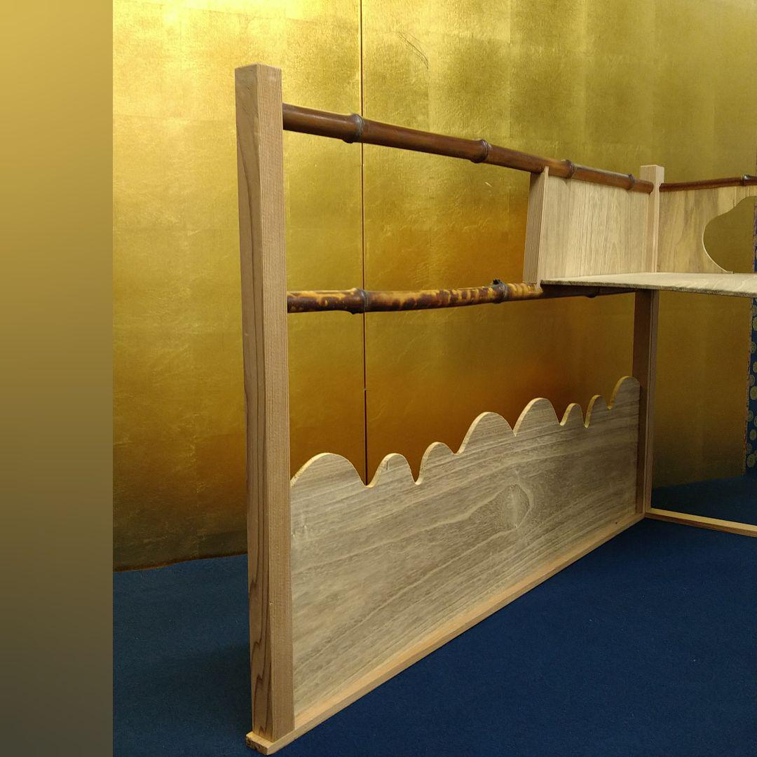 AG74 藪内流 藪ノ内流 台目棚 壺廬棚 竹 桜 茶道具 美品 - メルカリ