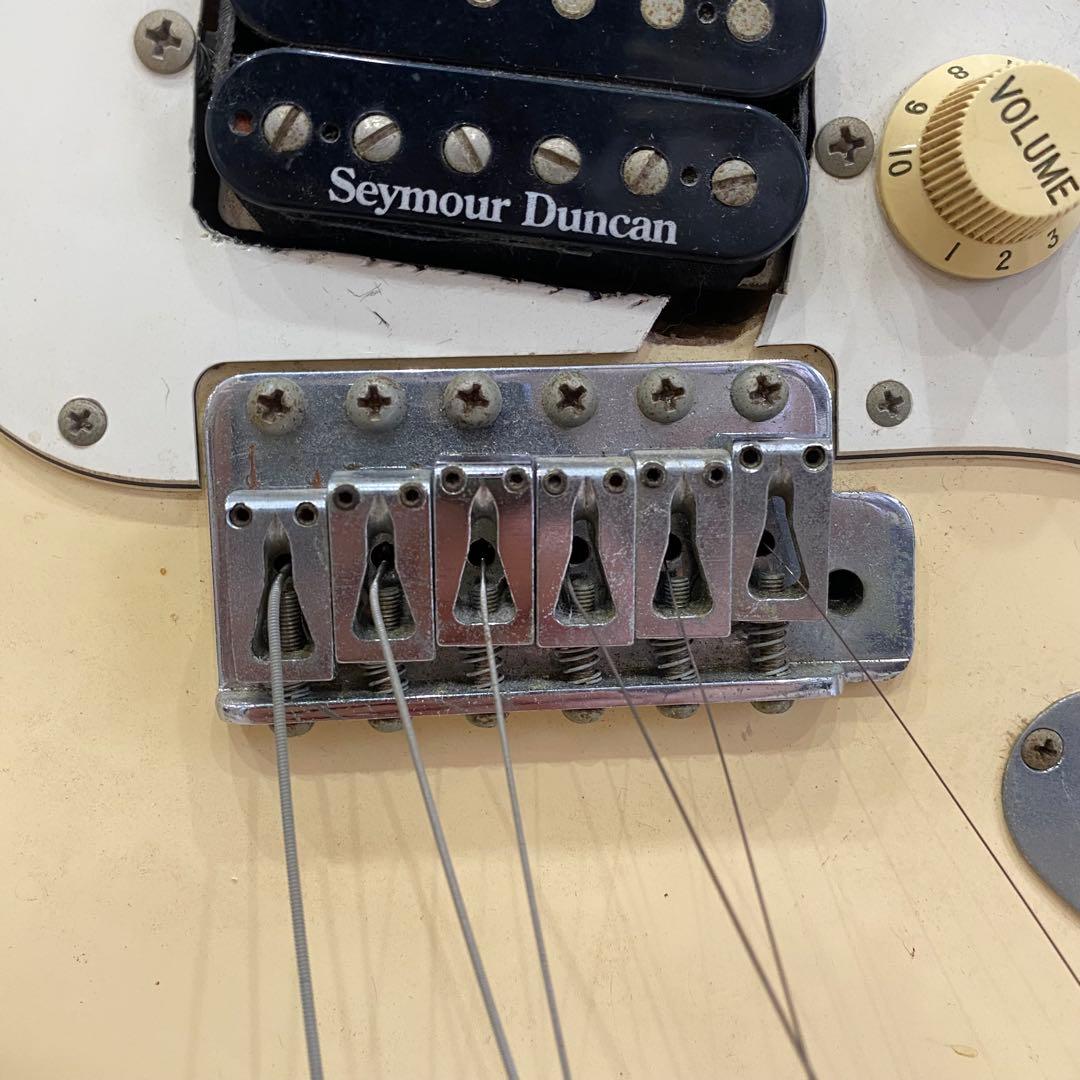 フェルナンデス ギター ストラト カスタム セイモアダンカン グリーン