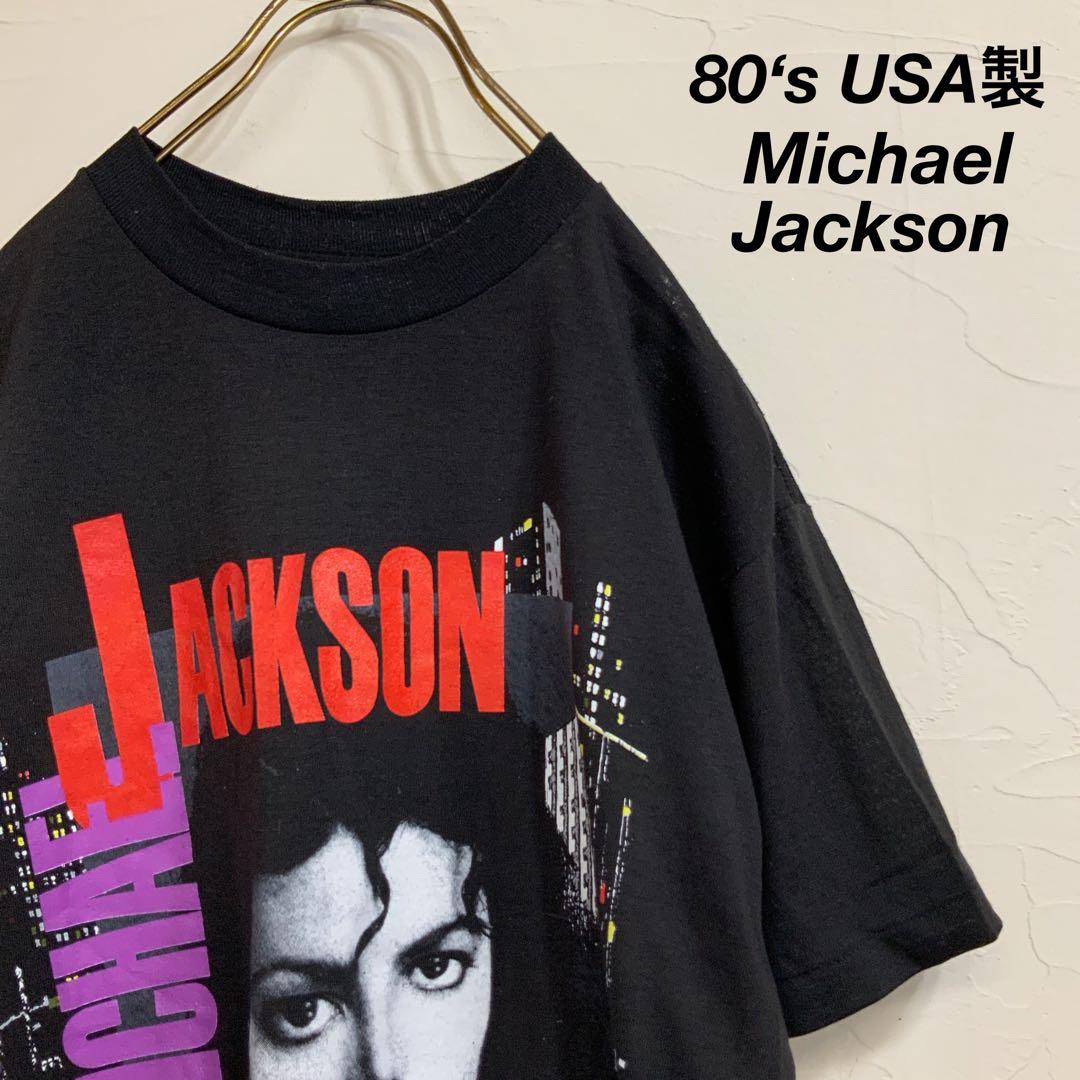 マイケル・ジャクソン 1988年ツアー Tシャツ Lサイズ Vintage Michael