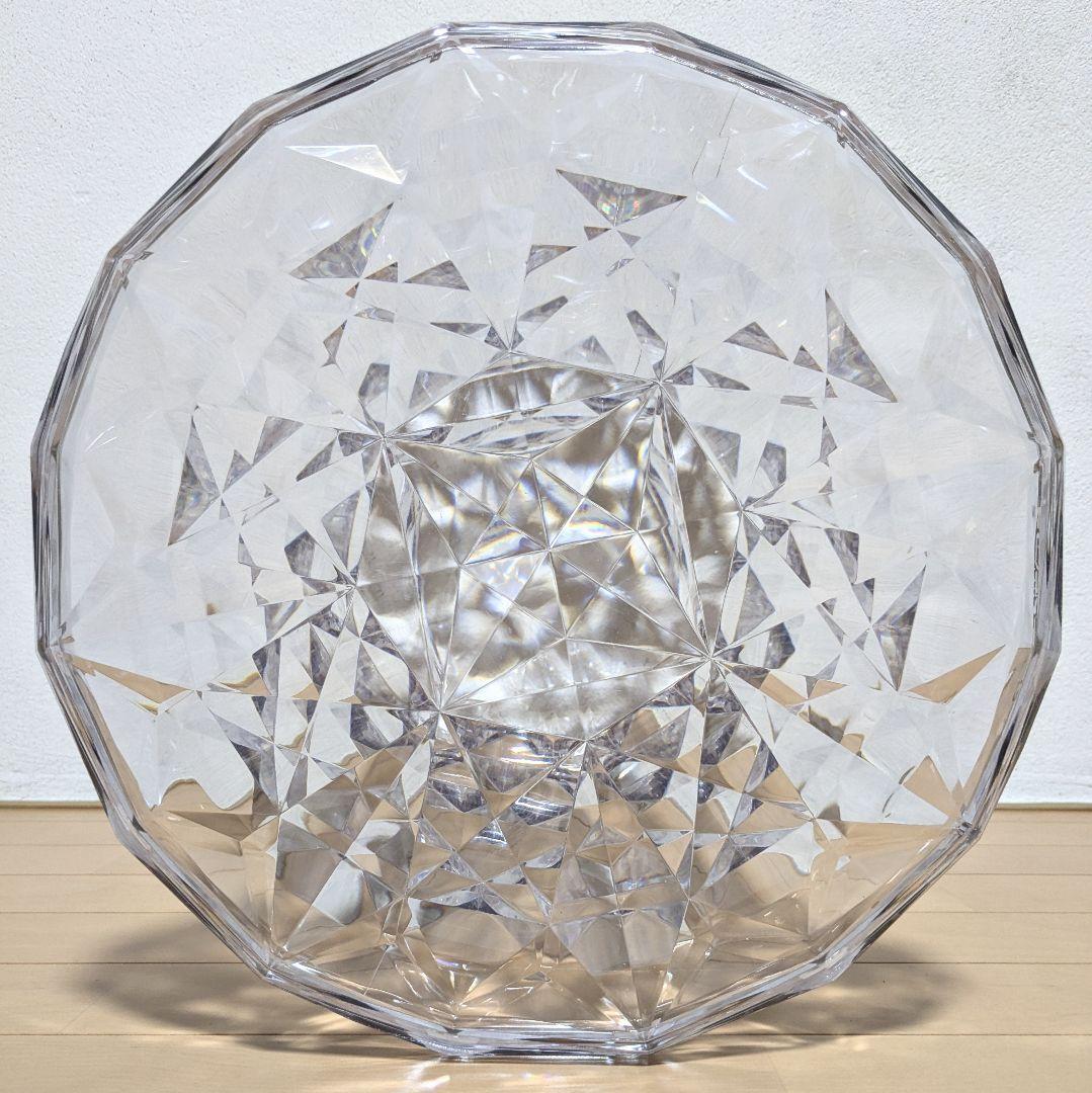 美品 Kartell STONE カルテル ストーン スツール クリスタル ④