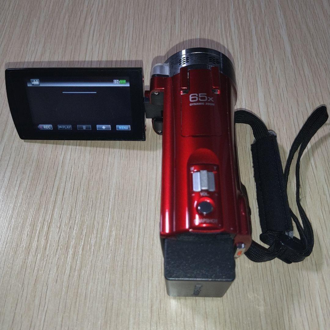 【動作良好】最終価格 JVC ケンウッド ビデオカメラ エブリオ GZ-E765