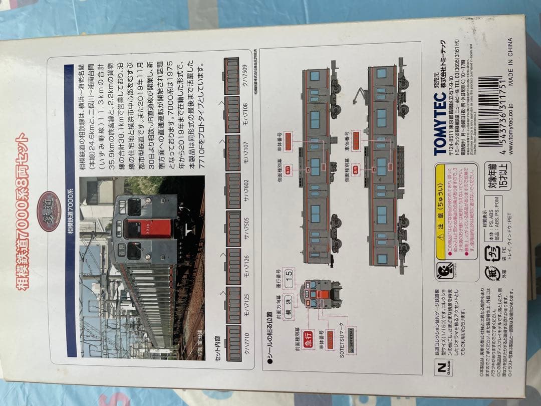 鉄道コレクション　相鉄7000系8両セット