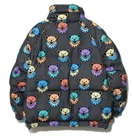 ☆go slow caravan☆コーデュロイ総柄 ハイスタンドパディングJKT