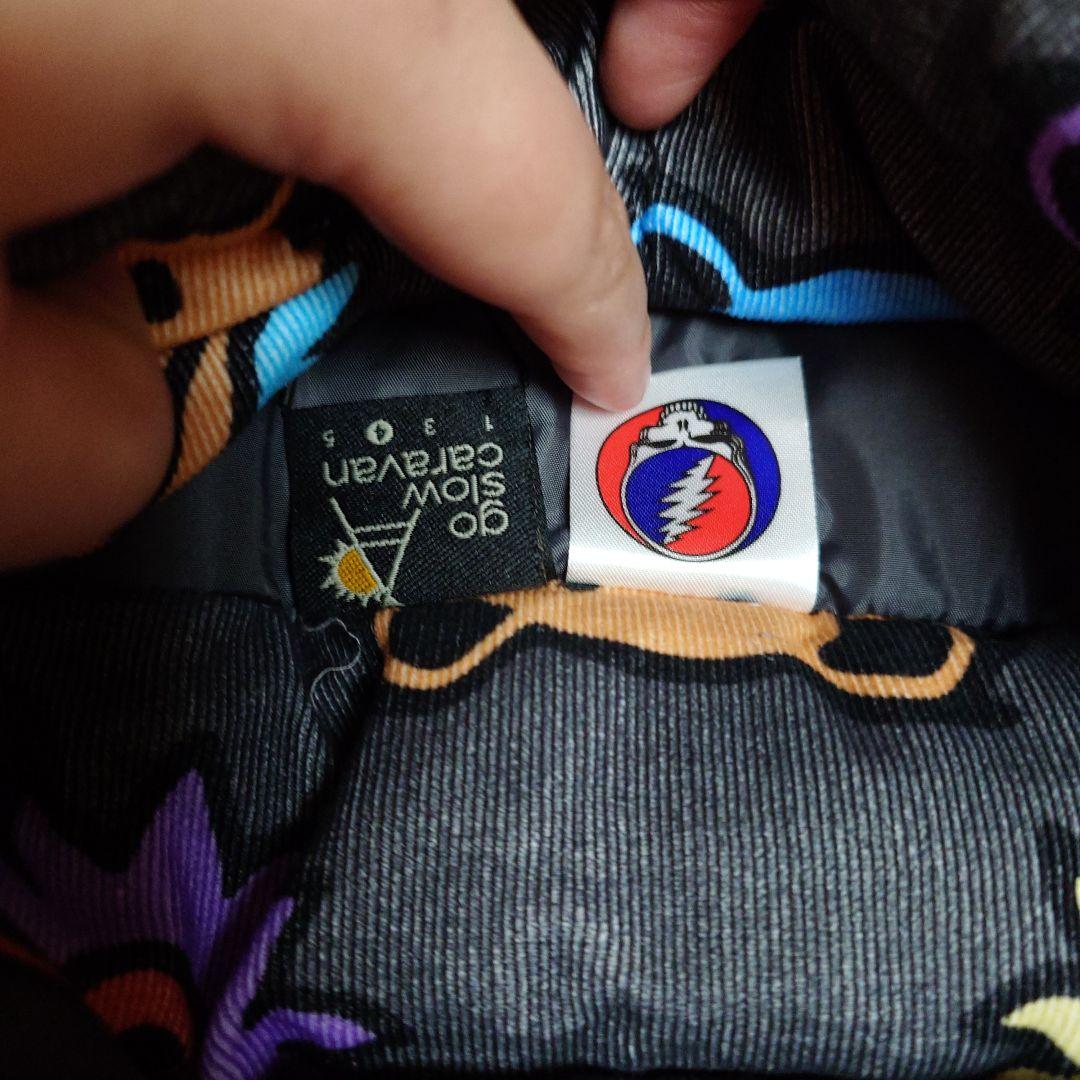 ☆go slow caravan☆コーデュロイ総柄 ハイスタンドパディングJKT