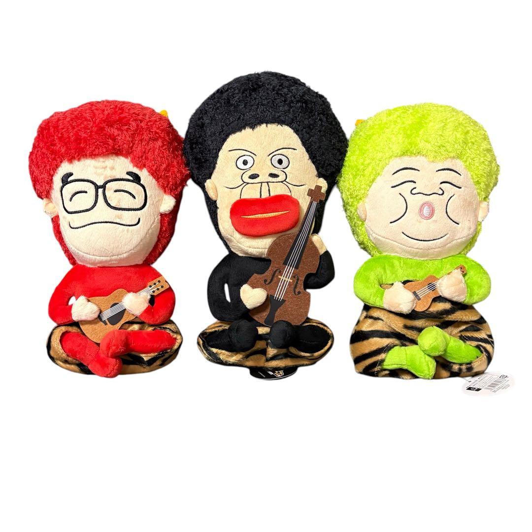 専用　ドリフ　ドリフターズ　雷様　ぬいぐるみ　いかりや長介　高木ブー　仲本工事