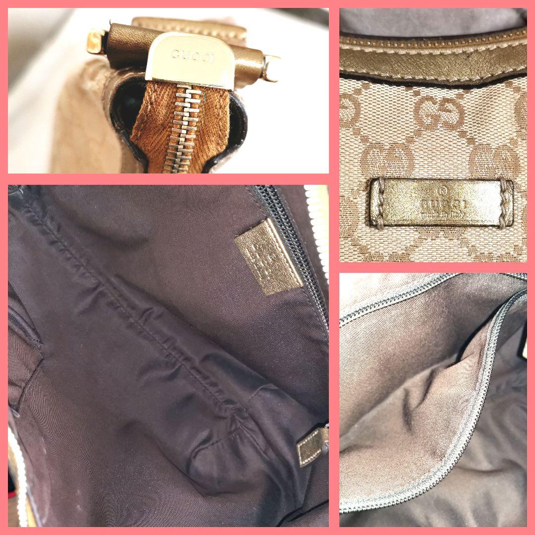 【正規品】グッチGUCCI GG柄シェリーライン斜めがけショルダーバッグ ピンク