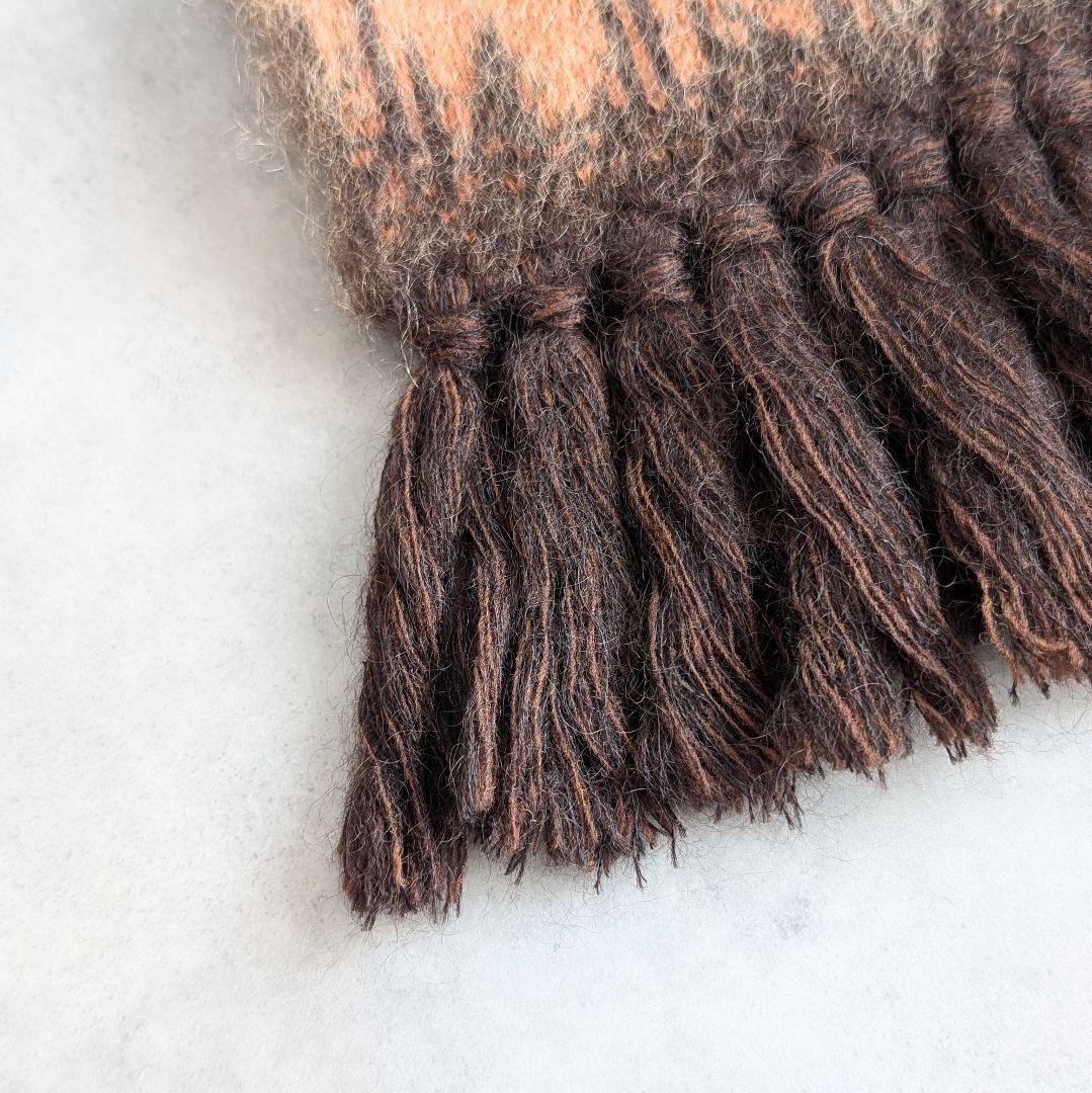 Mame Kurogouchi モヘヤ ウール フリンジ スカーフ マフラー - メルカリ