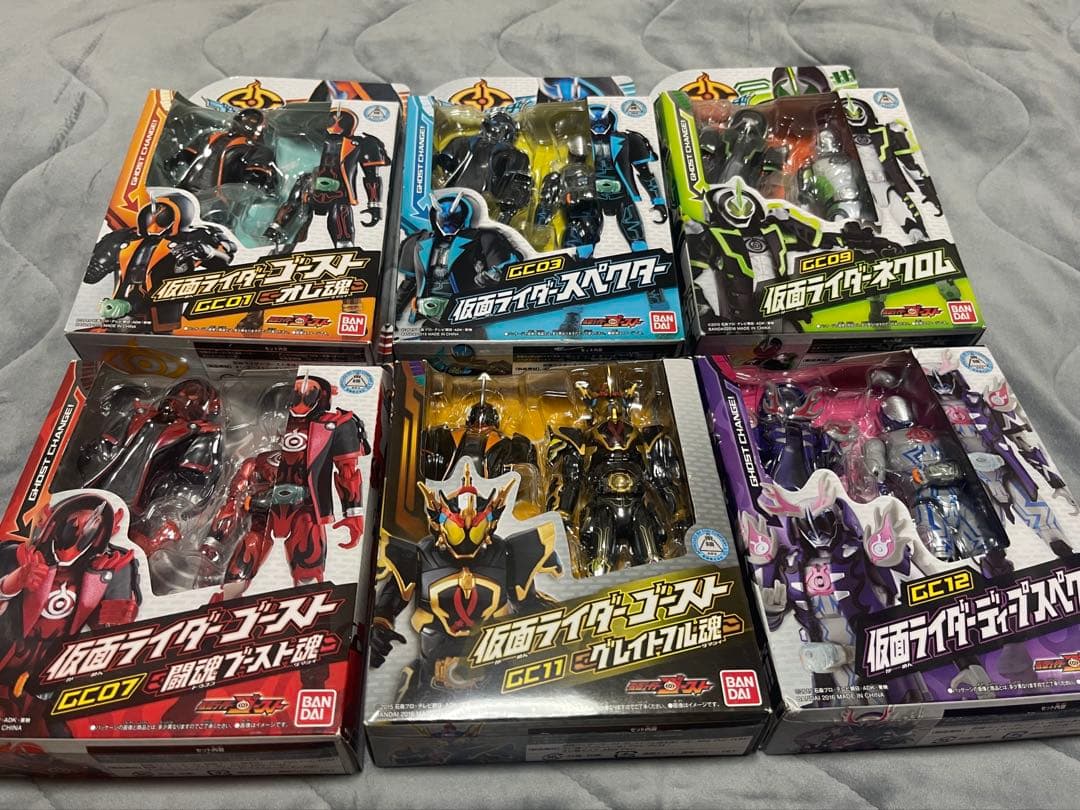 開封品】仮面ライダーゴースト ゴーストチェンジシリーズ 16点➕1セット