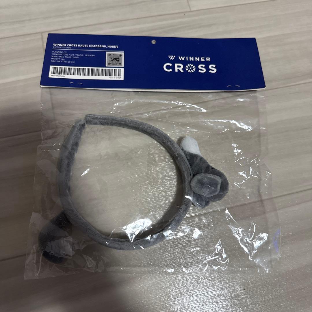 WINNER 韓国 公式 グッズ バックチャーム ブローチ カチューシャ セット