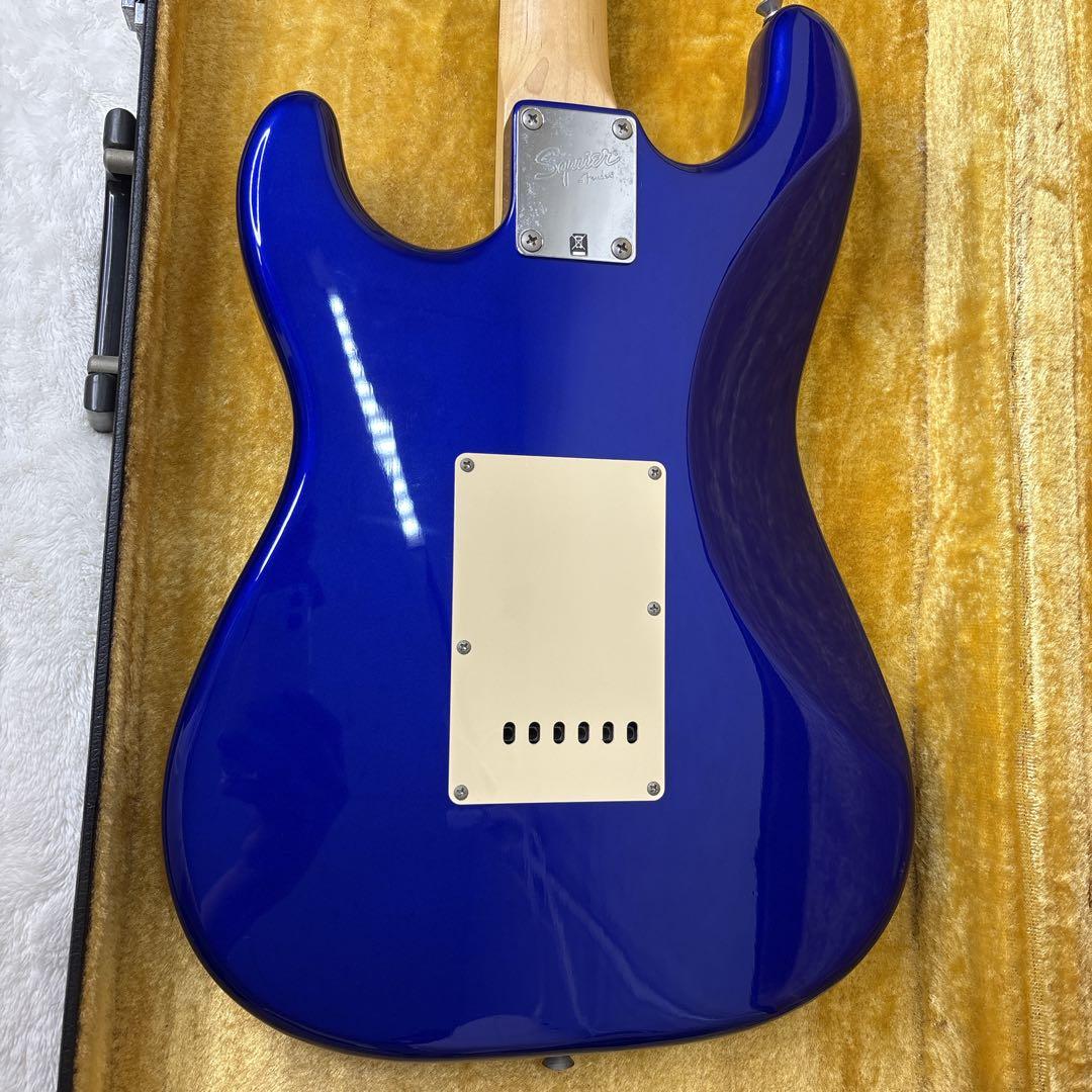 スクワイヤー　ストラトキャスター　ブルーメタリック