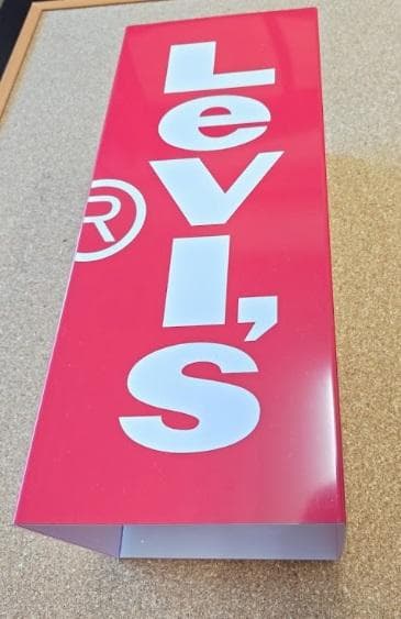 Levi's リーバイス アクリル 看板 ノベルティグッズ