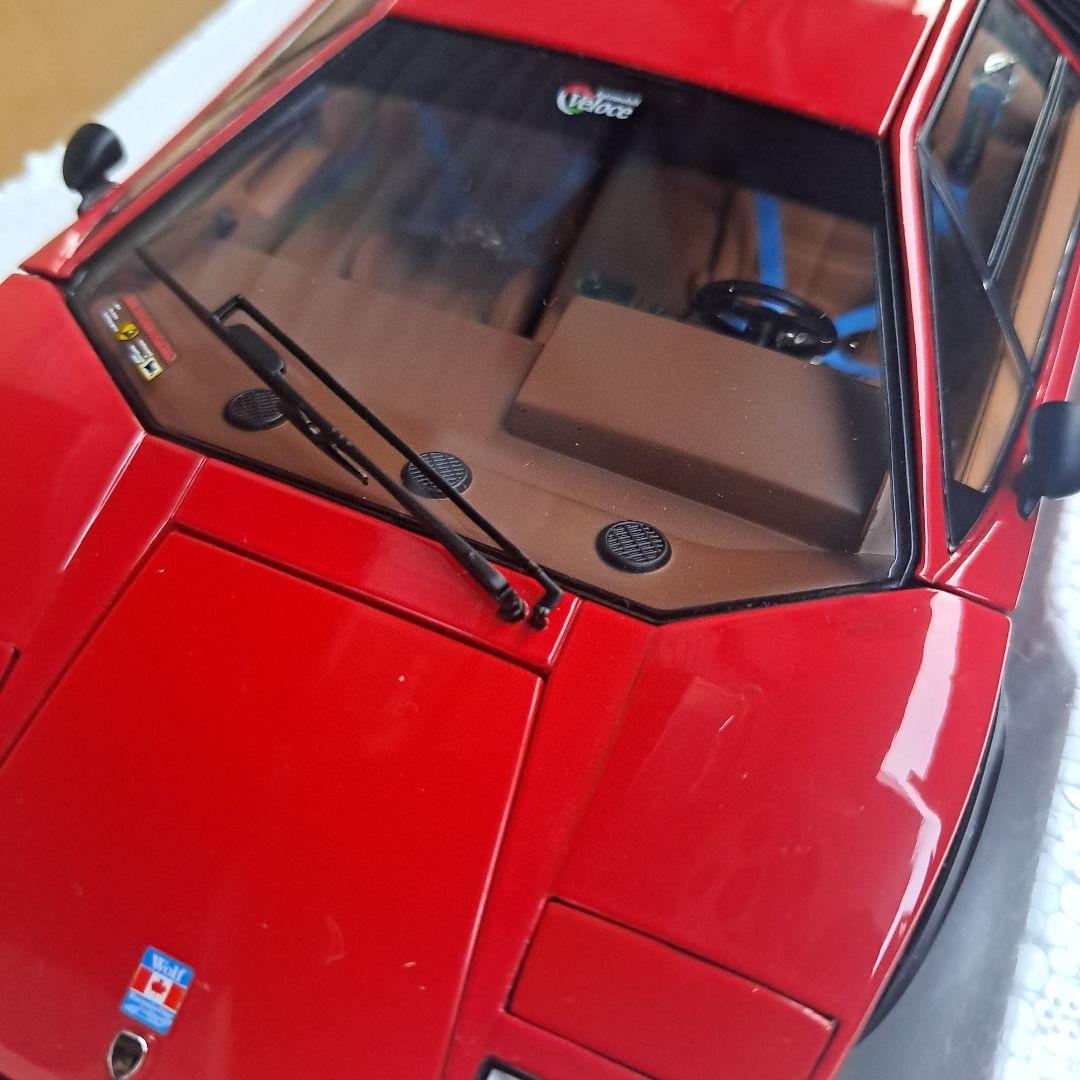 京商 ランボルギーニ カウンタック ウォーターウルフ 赤 1/18 開閉機能あり