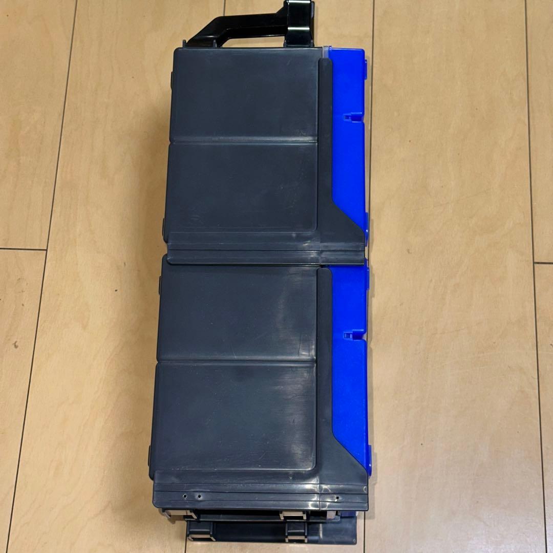 [G12238]ミニ四駆　ポータブルピット　シリーズロゴモデル　ブルー　タミヤ