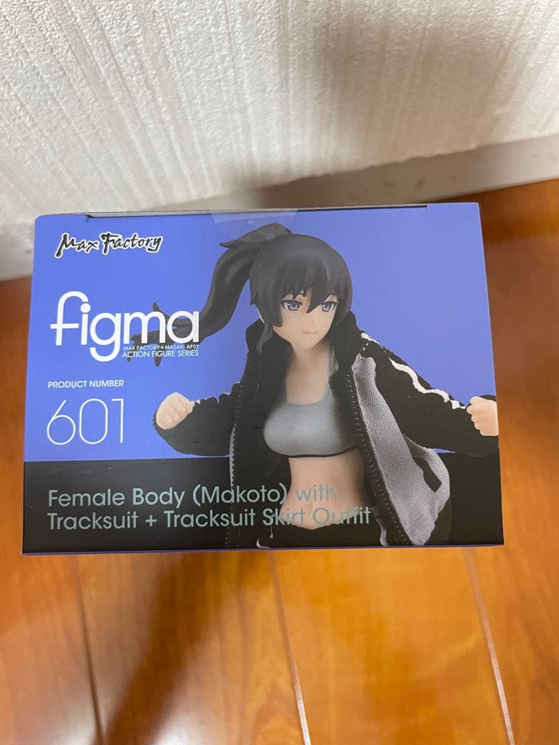 【未開封】 figma 601 女性body マコト ジャージ ＋ スカート　①