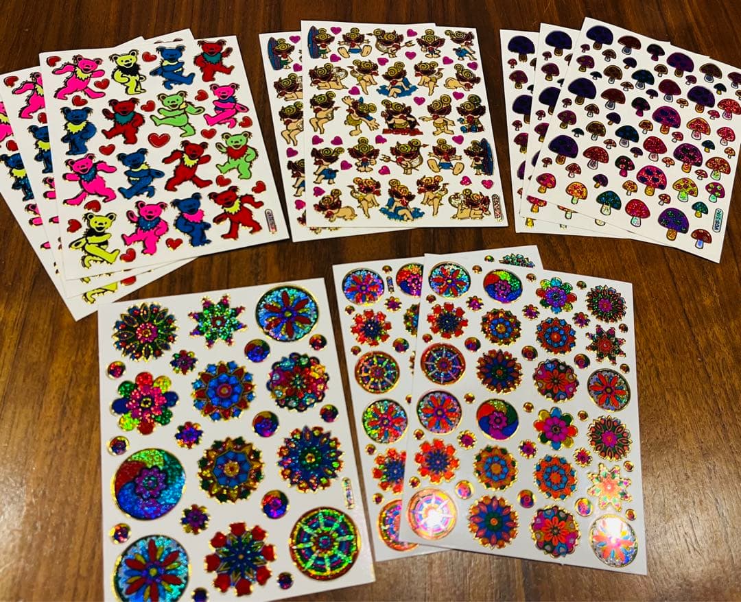 キラキラシール☆早い者勝ちレトロレア車ヒスミニデッドベアレコード