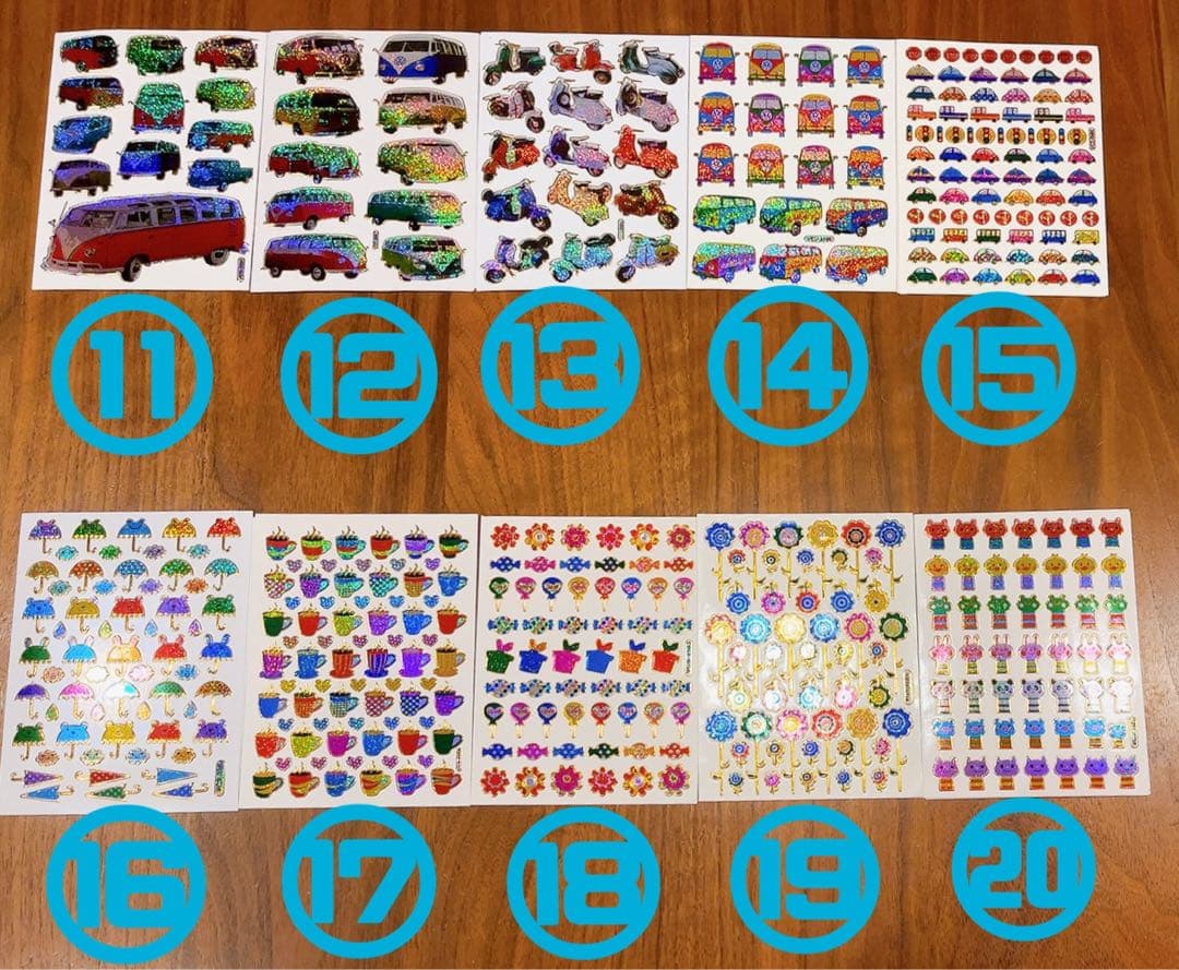 キラキラシール☆早い者勝ちレトロレア車ヒスミニデッドベアレコード