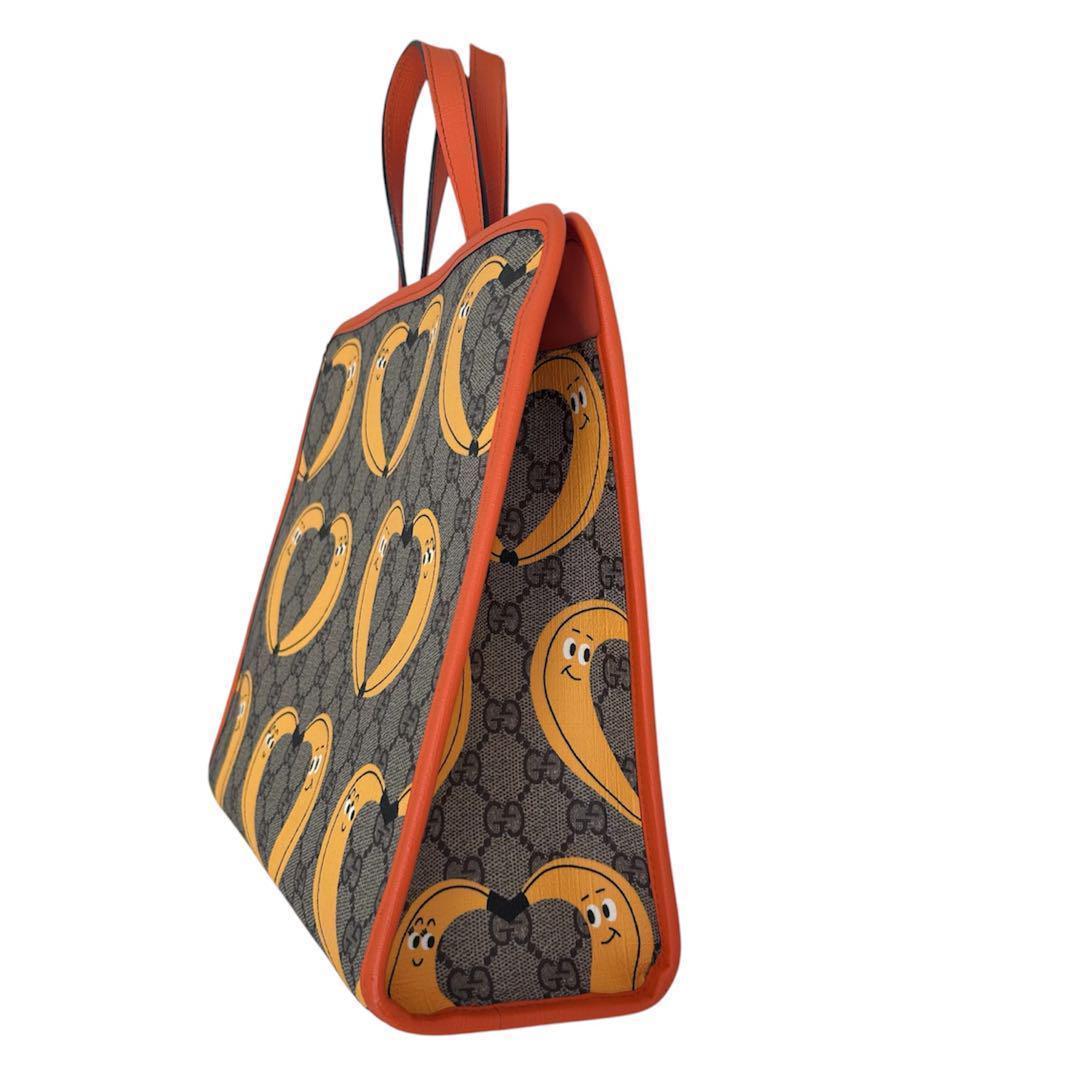 【GUCCI】チルドレンズ　キッズ　バナナ柄ハンドバッグ