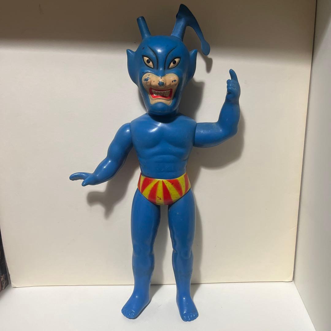 さ*ら様 中嶋製作所製 タイガーマスク キングサタン ソフビ フィギュア