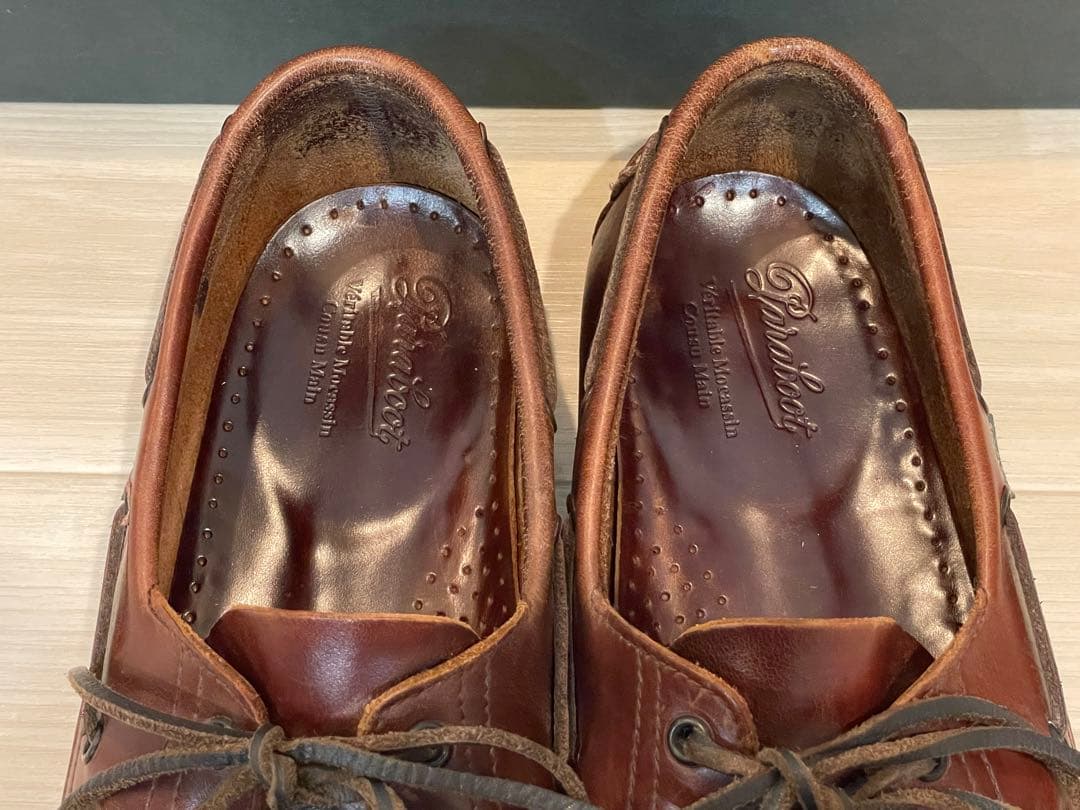 Paraboot Barth UK8.5 パラブーツ デッキシューズ『バース』